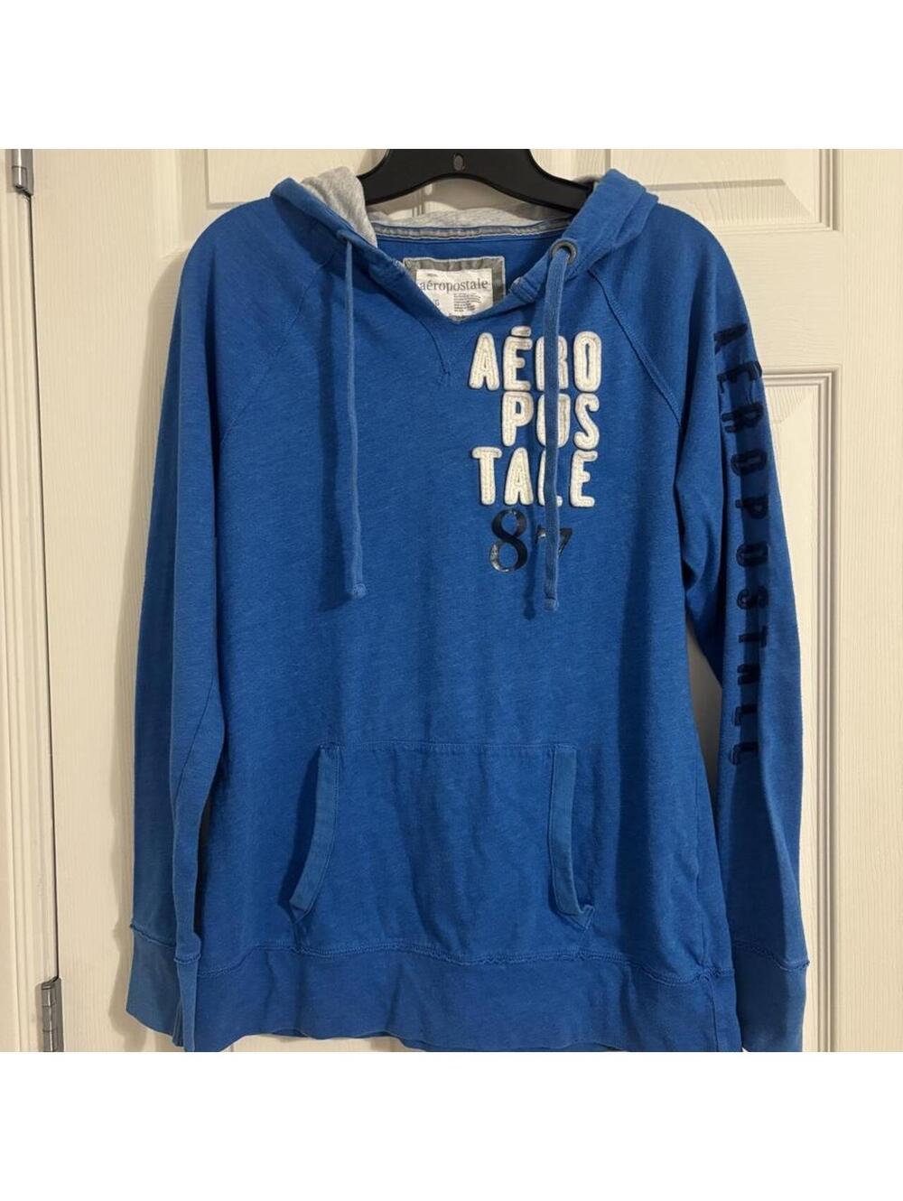 Aeropostale Men's Blue Hoody
